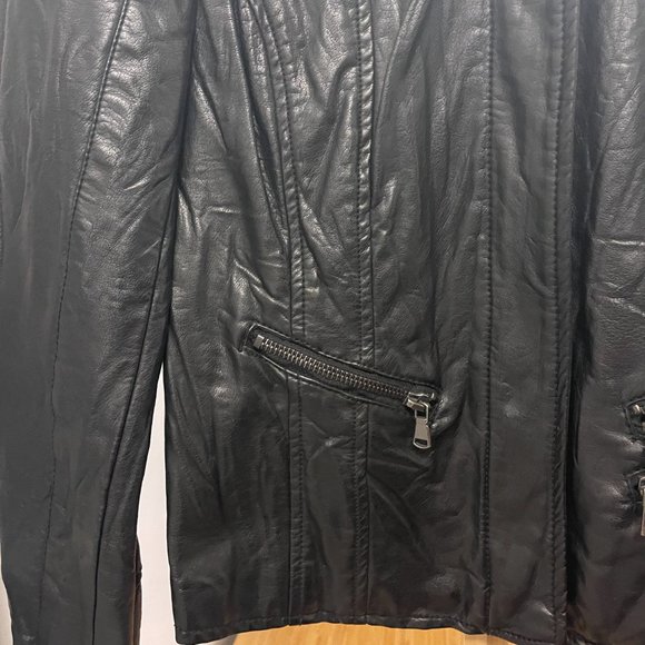 Zara Leather Jacket - Picture 3 of 5